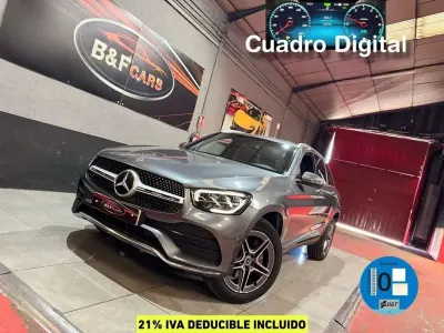 Usado Mercedes GLC300e 306 CV (225 kW) 2022 Gris SUV