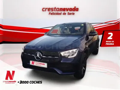 Usado Mercedes GLC300e 320 CV (235 kW) 2023 Azul Coupe