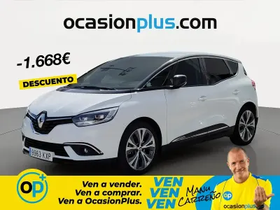 Usado Renault Scénic IV Zen 140 CV (102 kW) 2019 Blanco Monovolumen