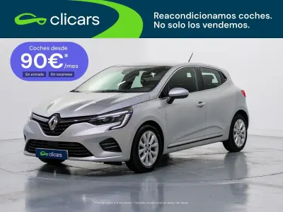 Usado Renault Clio Zen 90 CV (66 kW) 2021 Gris Utilitario