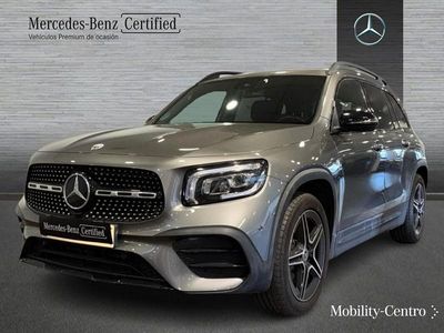 Usado Mercedes GLB200 AMG line 150 CV (110 kW) 2022 Gris montaña SUV