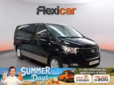 Usado Hyundai H-1 170 CV (125 kW) 2019 Negro Monovolumen
