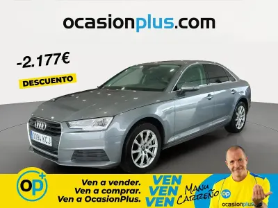 Usado Audi A4 Advanced 190 CV (139 kW) 2017 Gris Berlina