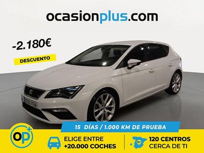 Usado Seat Leon FR 150 CV (110 kW) 2018 Blanco Berlina