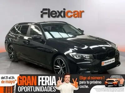 Usado BMW 318 150 CV (110 kW) 2020 Negro Familiar