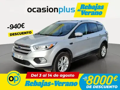 Usado Ford Kuga Titanium 150 CV (110 kW) 2017 Gris SUV