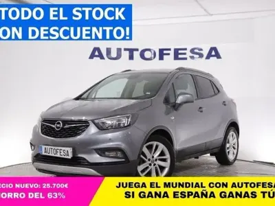 Usado Opel Mokka X 140 CV (102 kW) 2019 Gris / plata SUV
