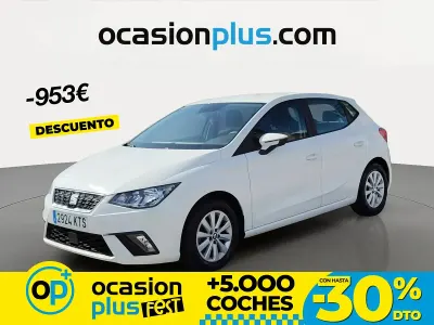 Usado Seat Ibiza Style Plus 80 HP (58 kW) 2019 Branco Citadino