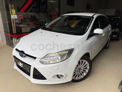 Usado Ford Focus Titanium 115 CV (84 kW) 2013 Blanco Berlina