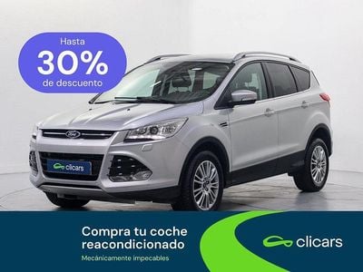 Usado Ford Kuga Titanium 140 CV (102 kW) 2015 Gris SUV