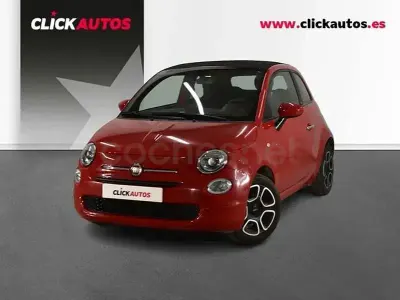 Usado Fiat 500C Club 70 CV (51 kW) 2023 Rojo Descapotable