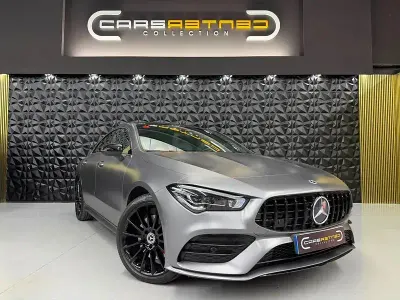Usado Mercedes CLA250e 218 CV (160 kW) 2021 Beige Coupe
