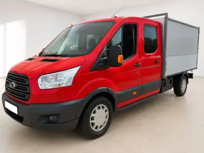Usado Ford Transit 170 CV (125 kW) 2018 Rojo Van