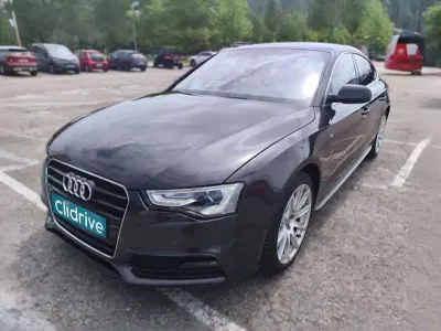 Usado Audi A5 Sportback S-Line 150 CV (110 kW) 2014 Gris Utilitario