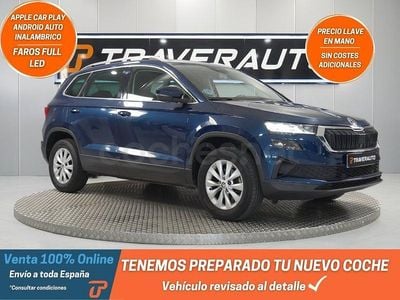 Usado Skoda Karoq Ambition 110 CV (80 kW) 2022 Azul SUV