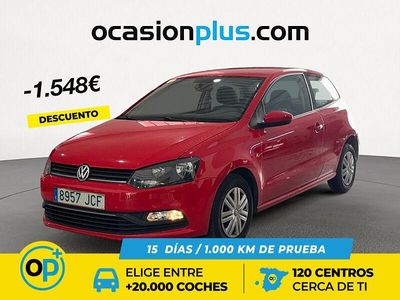 Rojo Usado 2015 VW Polo Edition Utilitario | 9352 € (Precio justo)