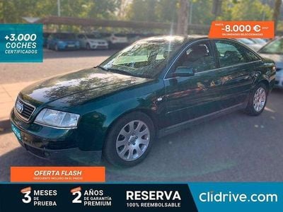 Usado Audi A6 Premium 155 CV (114 kW) 2001 Verde Berlina