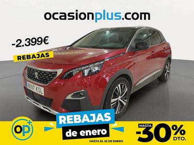 Rojo Usado 2018 Peugeot 3008 GT-line Recogida | 14.950 € (Precio justo)