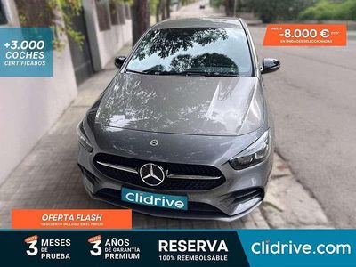 Usado Mercedes B200 150 CV (110 kW) 2021 Gris Monovolumen