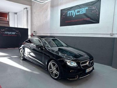 Usado Mercedes E350 258 CV (189 kW) 2018 Negro Coupe