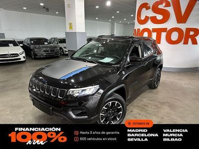 Usado Jeep Compass Trailhawk 241 CV (177 kW) 2022 Negro SUV