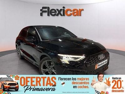 Usado Audi A3 Sportback e-tron 150 CV (110 kW) 2021 Negro Utilitario