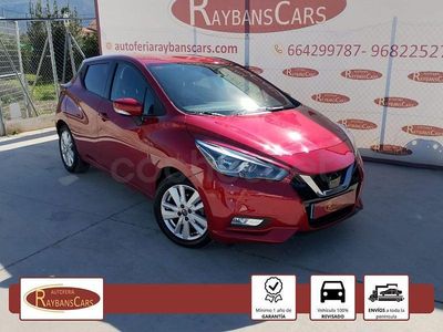 Usado Nissan Micra N-Connecta 100 CV (73 kW) 2019 Granate Utilitario