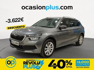 Usado Skoda Kamiq Ambition 110 CV (80 kW) 2024 Gris SUV