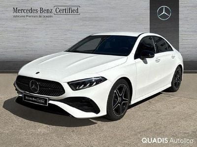 Usado Mercedes A200 AMG line 150 CV (110 kW) 2024 Blanco polar Berlina