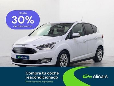Usado Ford C-MAX Titanium 125 CV (91 kW) 2015 Blanco Monovolumen