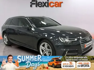 Usado Audi A4 S-Line 150 CV (110 kW) 2018 Negro Familiar
