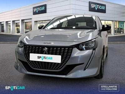 Usado Peugeot 208 Active 75 CV (55 kW) 2022 Gris Utilitario