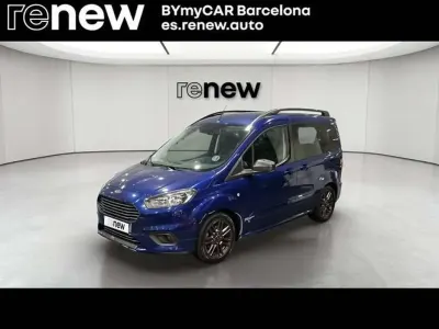 Usado Ford Tourneo Courier Sport 102 CV (75 kW) 2018 Azul Monovolumen