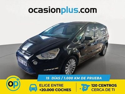 Usado Ford S-MAX Limited 140 CV (102 kW) 2015 Negro Monovolumen
