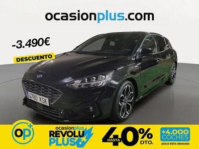 Usado Ford Focus ST-Line 125 CV (91 kW) 2018 Negro