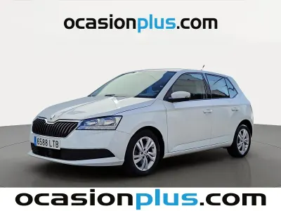 Usado Skoda Fabia Ambition 95 CV (69 kW) 2021 Blanco Utilitario