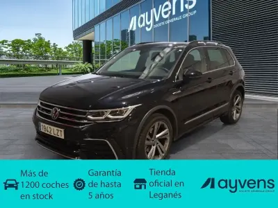 Usado VW Tiguan R-line 150 CV (110 kW) 2022 Negro SUV
