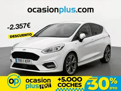Usado Ford Fiesta ST-Line 100 CV (73 kW) 2017 Blanco Utilitario