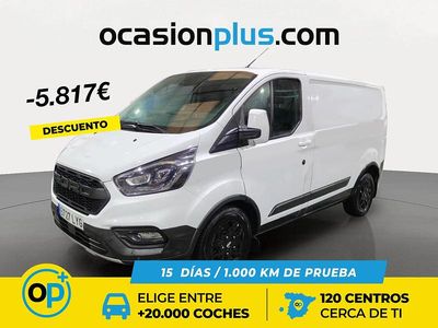 Usado Ford Transit Custom 130 CV (95 kW) 2022 Blanco Berlina