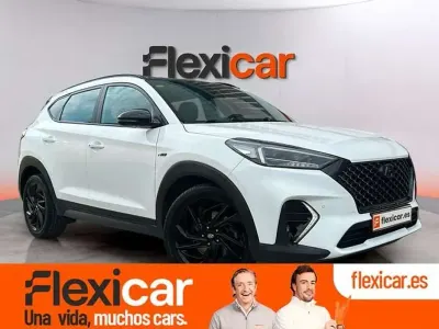 Usado Hyundai Tucson N Line 177 CV (130 kW) 2020 Blanco SUV