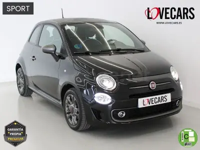 Usado Fiat 500S S 70 CV (51 kW) 2021 Negro Berlina