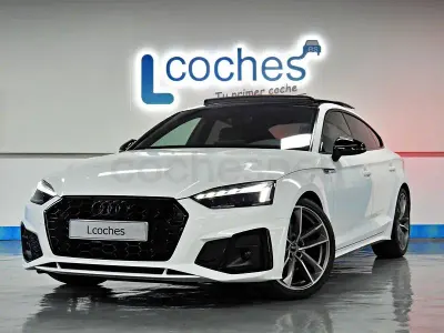 Usado Audi A5 Sportback S-Line 163 CV (119 kW) 2023 Blanco Utilitario