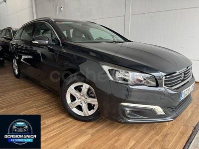 Usado Peugeot 508 SW Active 120 CV (88 kW) 2017 Gris / plata Familiar