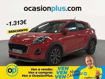 Käytetty Ford Puma Titanium 125 HP (91 kW) 2020 Punainen Katumaasturi