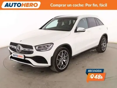Usado Mercedes GLC220 194 CV (142 kW) 2020 Blanco SUV