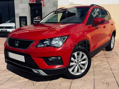 Usado Seat Ateca Style 150 CV (110 kW) 2021 Rojo SUV