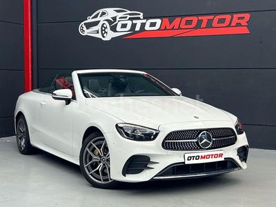 Blanco Usado 2021 Mercedes E220 Descapotable | 44.000 € (Caro)