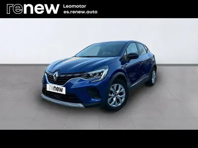 Käytetty Renault Captur Intens 90 HP (66 kW) 2021 Sininen Katumaasturi