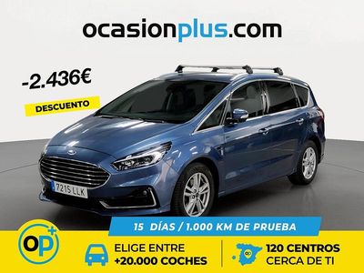 Azul Usado 2020 Ford S-MAX Titanium Monovolumen | 26.800 € (Precio justo)