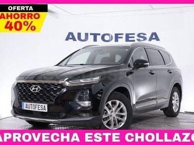 Usado Hyundai Santa Fe 200 CV (147 kW) 2019 Negro SUV